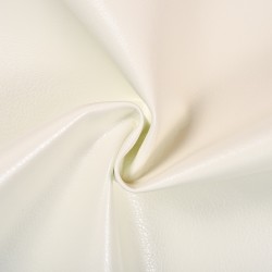 Ткань Дерматин (Кожзам) для мебели, цвет Белый (на отрез)  в Фрязино