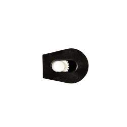 Зажим для шнура 4 мм KL цвет Чёрный + Белый (поштучно)  в Фрязино