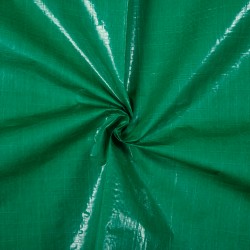 Тентовое полотно Тарпаулин 120 г/м2, Зеленый (на отрез)  в Фрязино