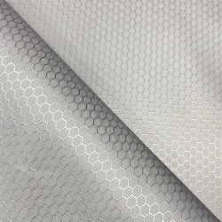 Ткань Оксфорд 300D PU Рип-Стоп СОТЫ, цвет Светло-Серый (на отрез)  в Фрязино