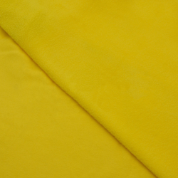 Флис Односторонний 180 гр/м2, Желтый (на отрез)  в Фрязино