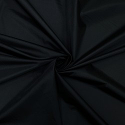 Ткань Дюспо 240Т WR PU Milky, цвет Черный (на отрез)  в Фрязино