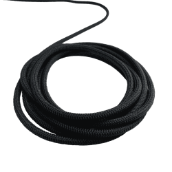 Шнур (Резинка) шляпный 7мм, цвет Чёрный (на отрез)  в Фрязино