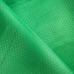 Ткань Оксфорд 300D PU Рип-Стоп СОТЫ, цвет Зелёный (на отрез)  в Фрязино