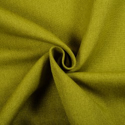 Ткань Рогожка (мебельная), цвет Зелёный (на отрез)  в Фрязино