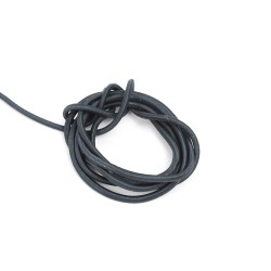 Шнур (Резинка) шляпный 3мм, цвет Серый (на отрез)  в Фрязино
