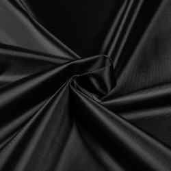 *Ткань Оксфорд 210D PU, цвет Черный (на отрез)  в Фрязино