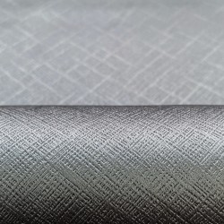 Ткань Блэкаут для штор светозатемняющая 100% &quot;Орнамент Серый&quot; (на отрез)  в Фрязино